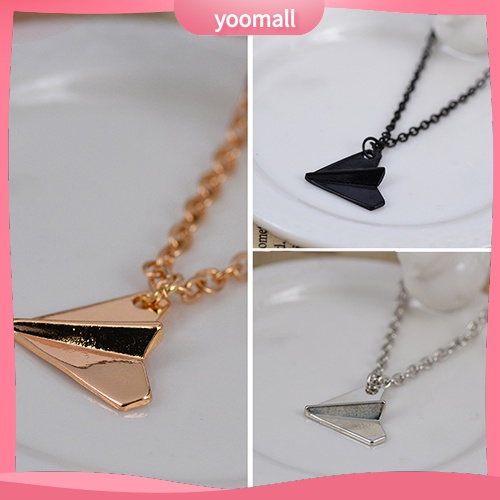 Vòng cổ Nam Mặt Hình Máy Bay Giấy Thời Trang