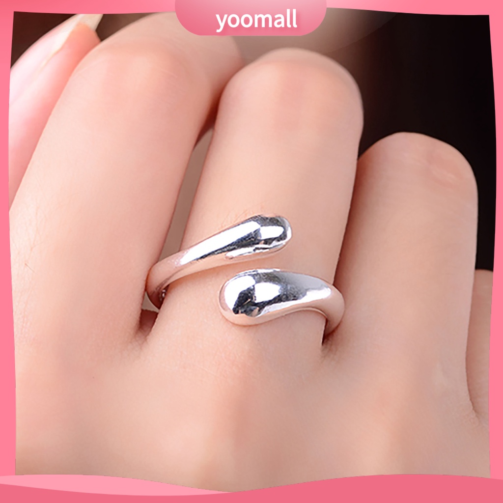 Nhẫn Mạ Bạc Phong Cách Punk Thời Trang Cho Nữ