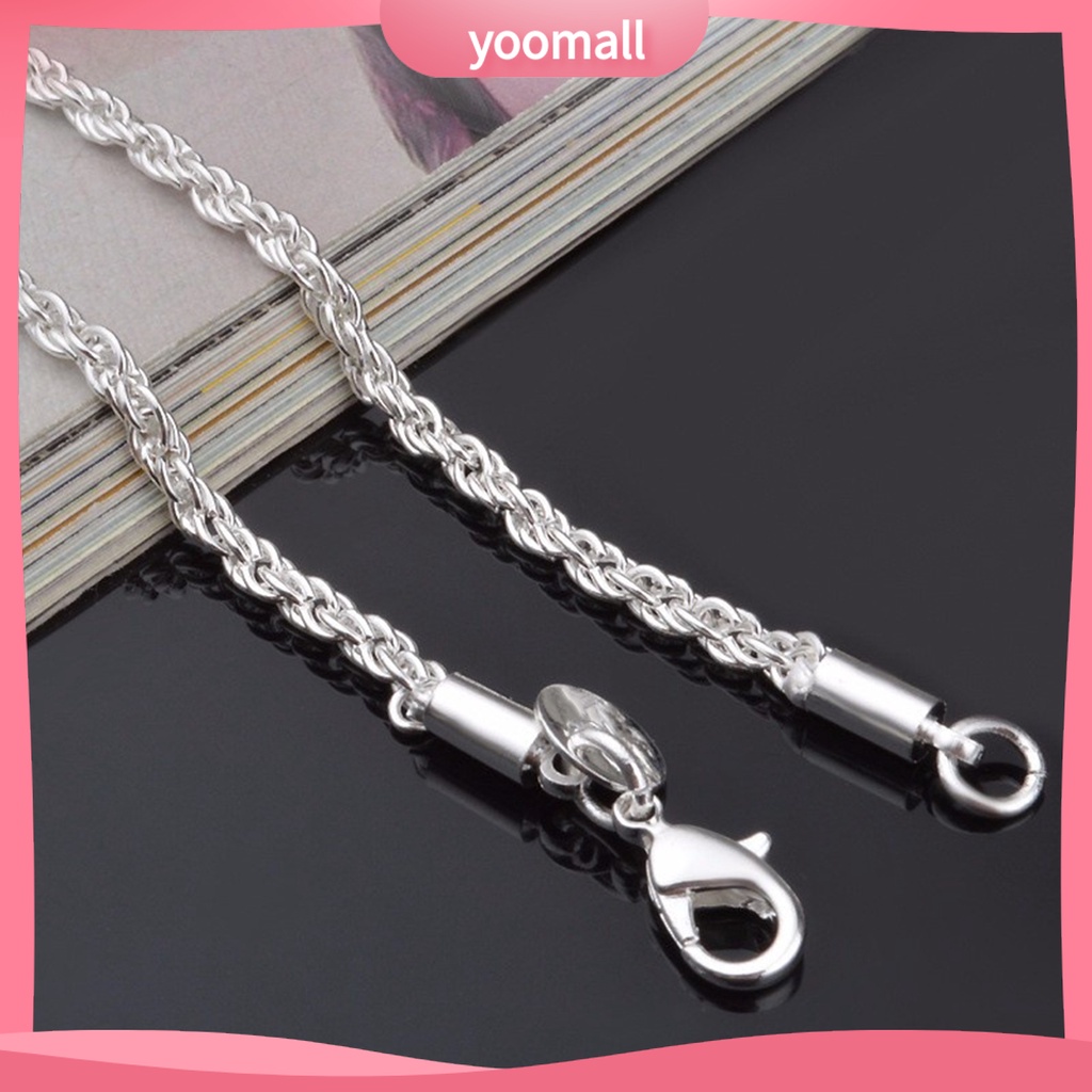 Vòng cổ Dạng Xoắn 18-30 inch Thời Trang Unisex