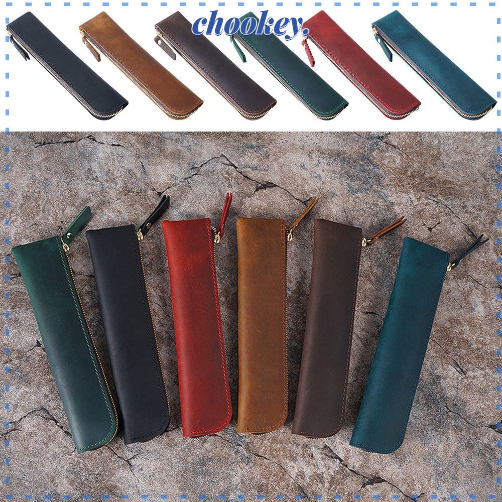 CHOOKEY Túi Đựng Bút Thiết Kế Sáng Tạo Phong Cách Retro