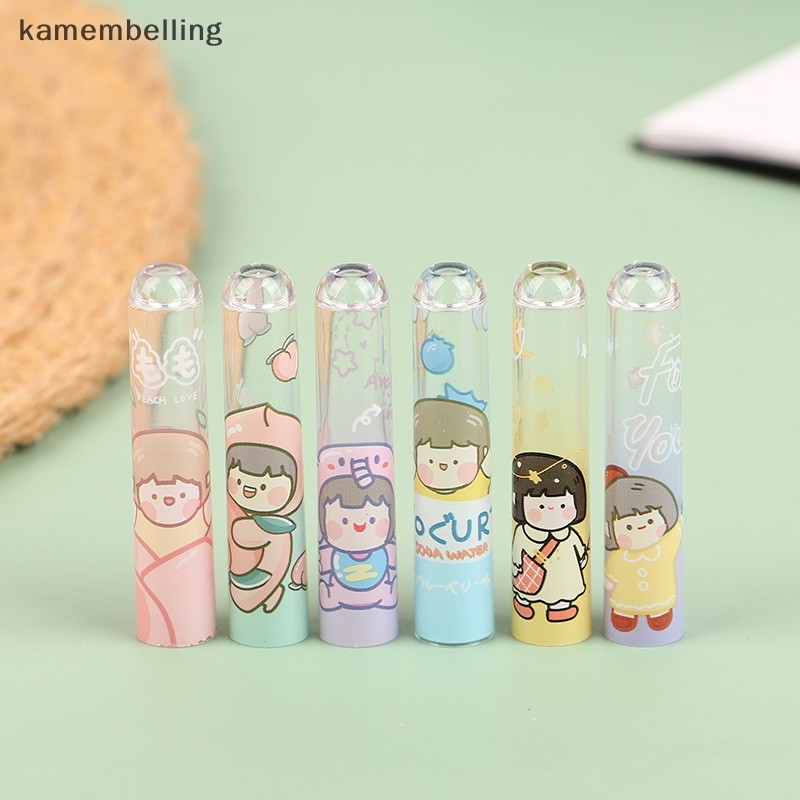 Kamembelling Bộ Vỏ Bảo Vệ Bút Chì Hình Khủng Long / Thỏ Đáng Yêu Cho Bé