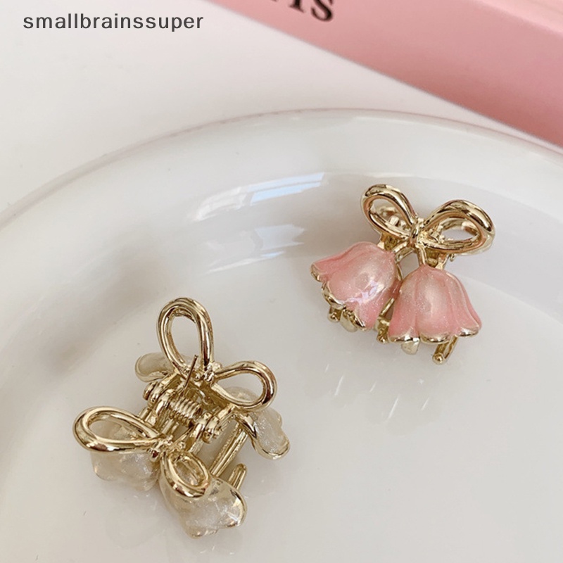 Kẹp Tóc Càng Cua Nhỏ Hình Hoa Thời Trang Cho Nữ