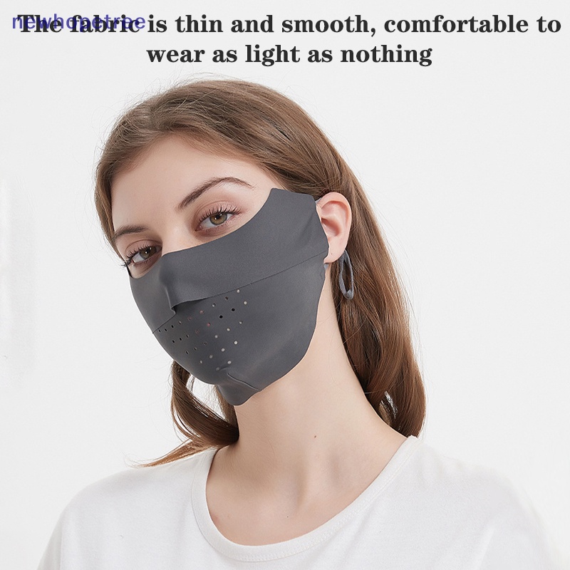 1 Khẩu Trang Chống Tia UV Thoáng Khí Có Thể Điều Chỉnh Tiện Dụng