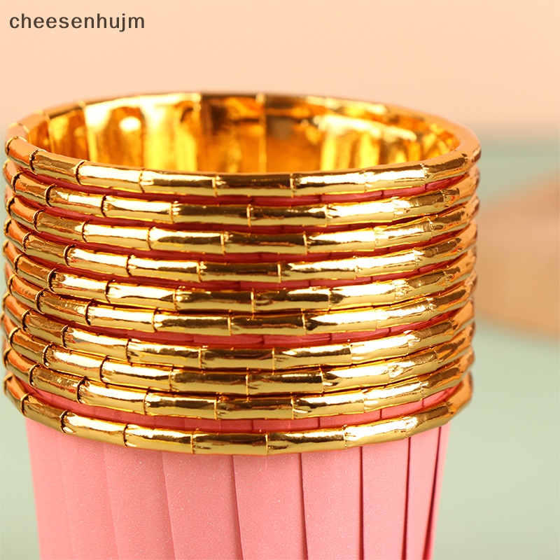 Set 10 Cốc Lá Nhôm Dùng Làm Bánh Cupcake