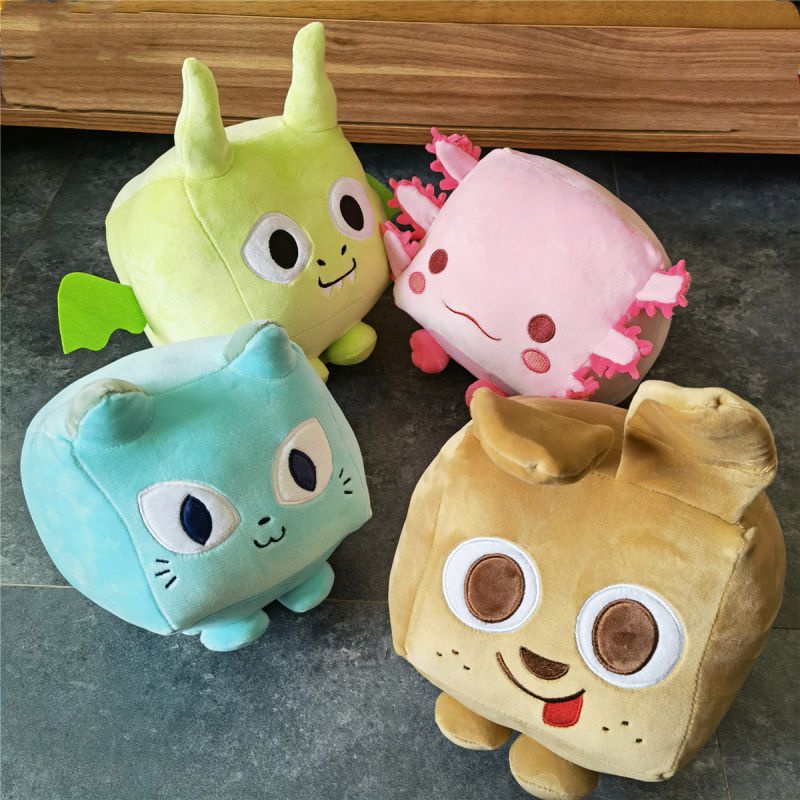 HYC Humey Blox Fruit Gấu bông Pet Simulator X Cat Thú nhồi bông hình mèo Axolotl cho bé pet simulator x