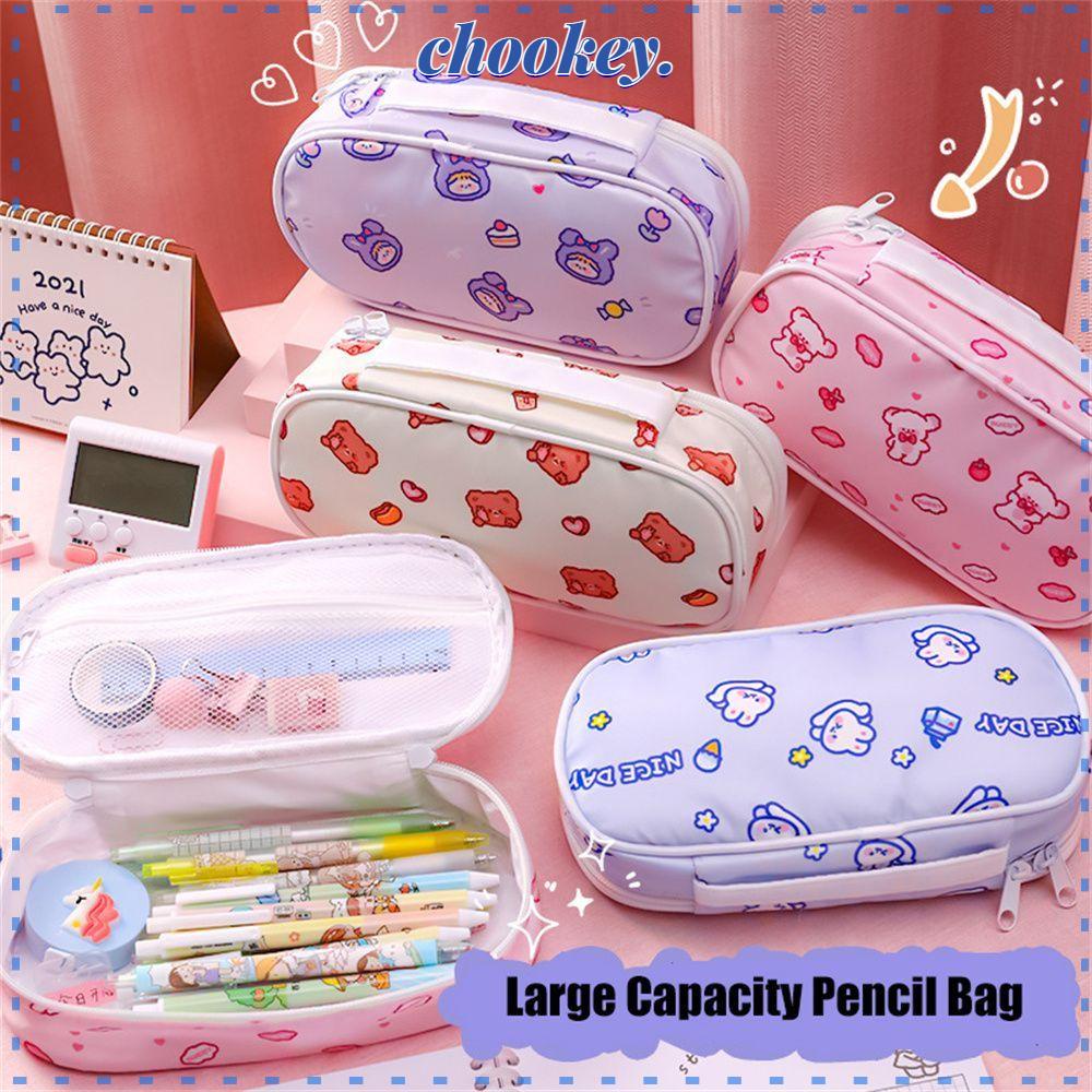 Túi Đựng Bút Họa Tiết Hoạt Hình Dễ Thương Cho Học Sinh