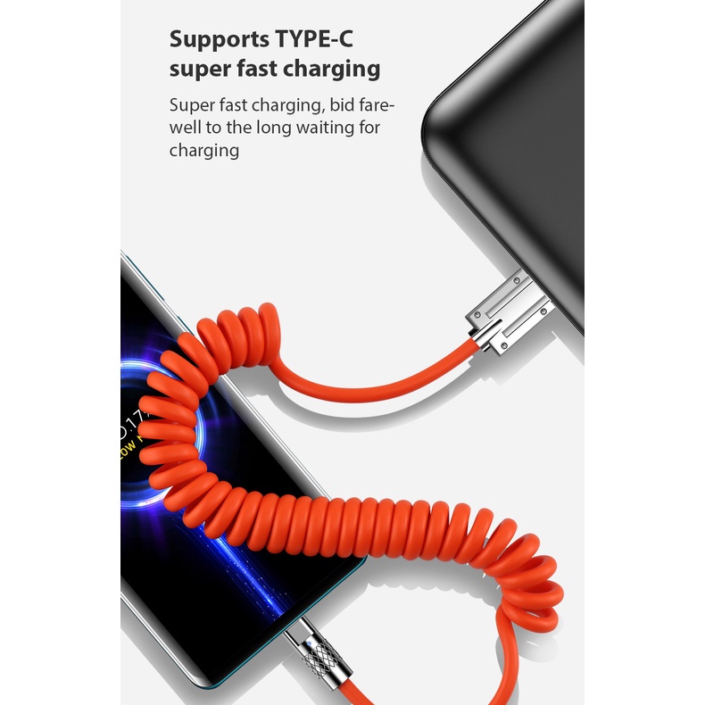 Dây Cáp Sạc Nhanh 5 / 6A 100w Cho apple huawei type c