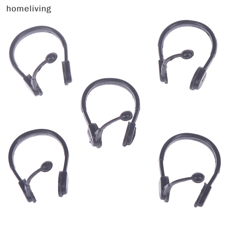 Set 5 Tai Nghe Màu Đen Tỉ Lệ 1: 12 Trang Trí Nhà Búp Bê