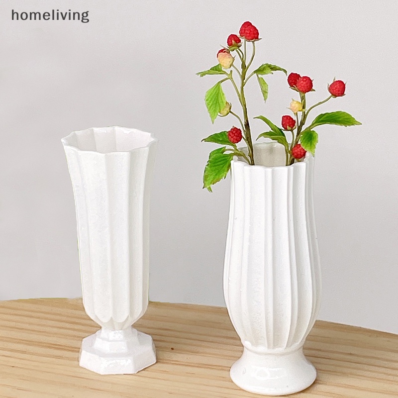 Bình Hoa Mini Bằng Nhựa Resin Tỉ Lệ 1 / 6 Trang Trí Nhà Búp Bê