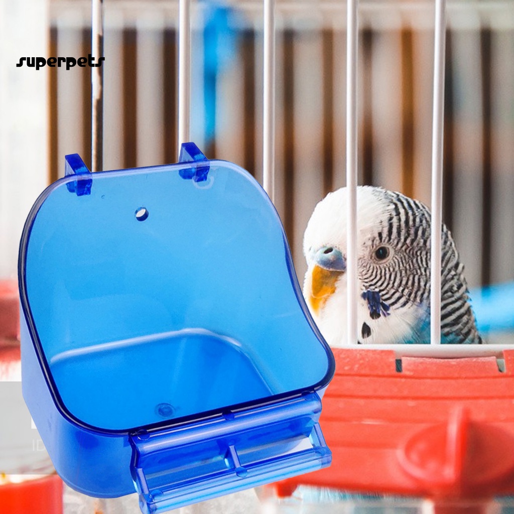 Bồn Tắm Cho Chim Chống Trầy 2 Màu Tiện Dụng