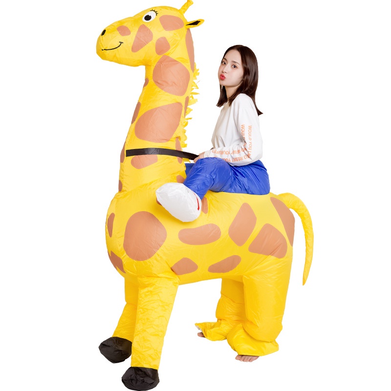 Bộ Đồ Hóa Trang Hươu Cao Cổ Bơm Hơi Hóa Trang Halloween