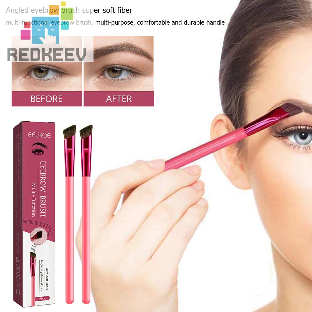 Set 2 Cọ Trang Điểm Lông Mày Chuyên Nghiệp