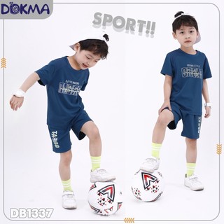 (12-22kg, 3-7Y) Bộ Thể Thao Bé Trai DOKMA DB1337
