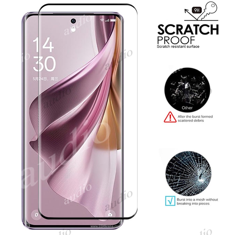 Set 3 Kính Cường Lực 3D Bảo Vệ Màn Hình Điện Thoại Oppo Reno 10 Pro Plus 10Pro 10Pro + 5G 2023 Oppo Reno10 Pro + Pro + 5G