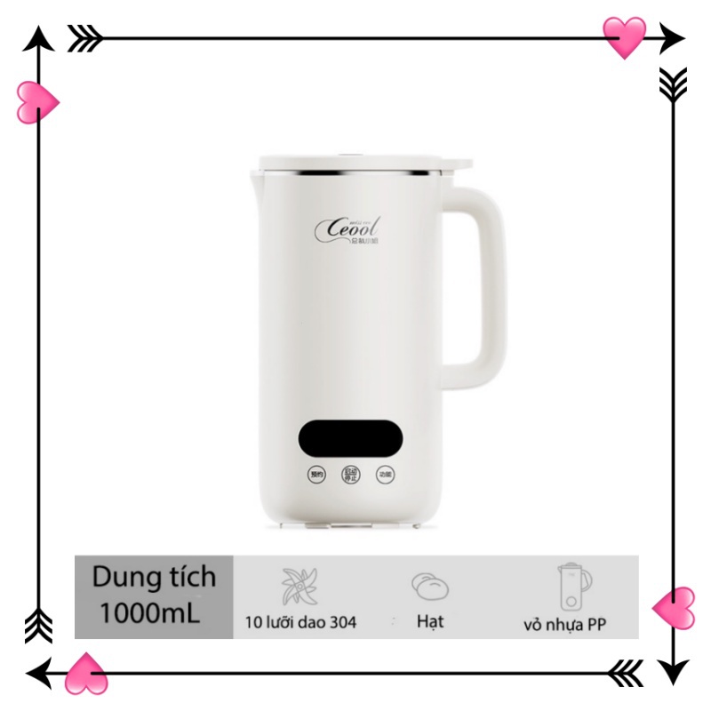 Máy Xay Sữa Đậu Nành / Đậu Nành 1 Chế Độ Đa Năng Tiện Dụng