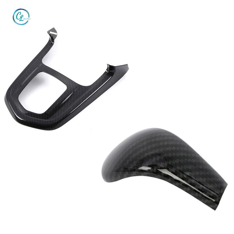 Miếng Dán Trang Trí Khung Cần Gạt Số Bằng Sợi Carbon Cho Nissan Navara NP300 2015-2020