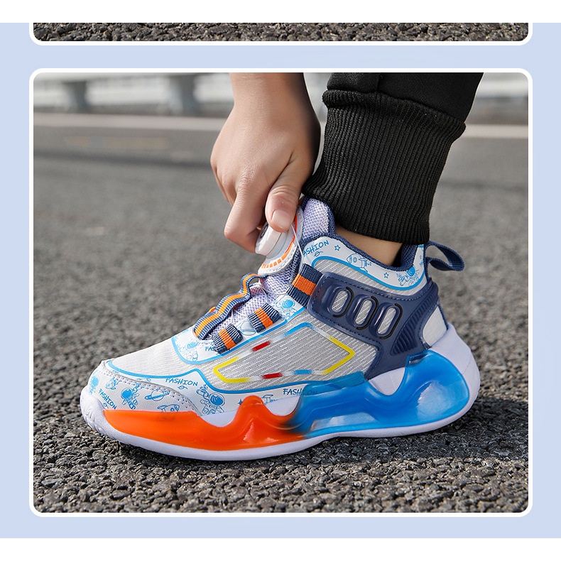 Giày Thể Thao Đế Mềm Siêu Nhẹ Thoáng Khí Thời Trang Xuân Thu 2023 Cho Bé