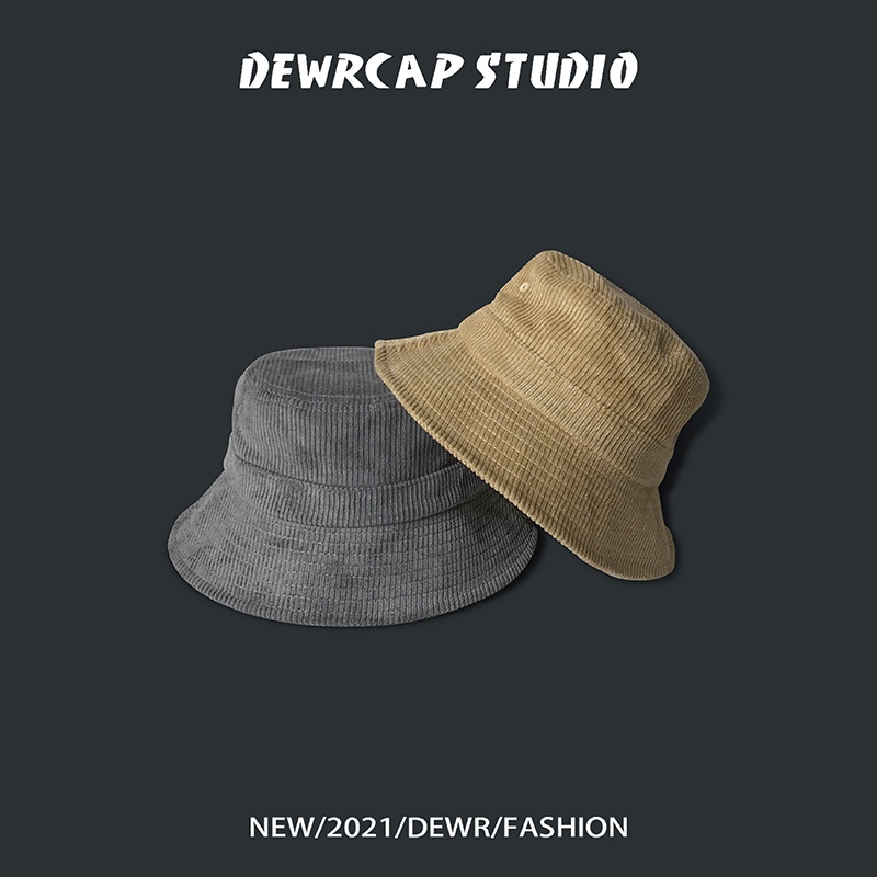 Nón Tai Bèo Vải Nhung Màu Sắc Đơn Giản Phong Cách Retro Nhật Bản