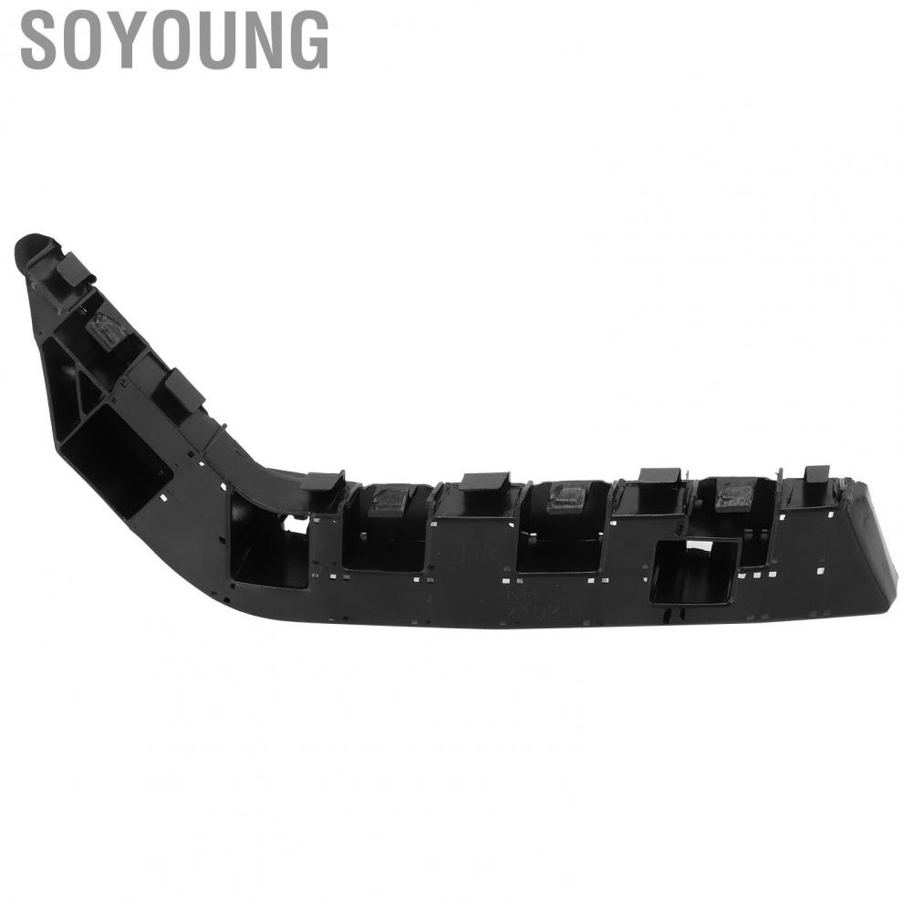 Soyoung Front Bumper Bracket Holder Set  High Strength Durable Impact Resistant 71198  T01 Strong for Car