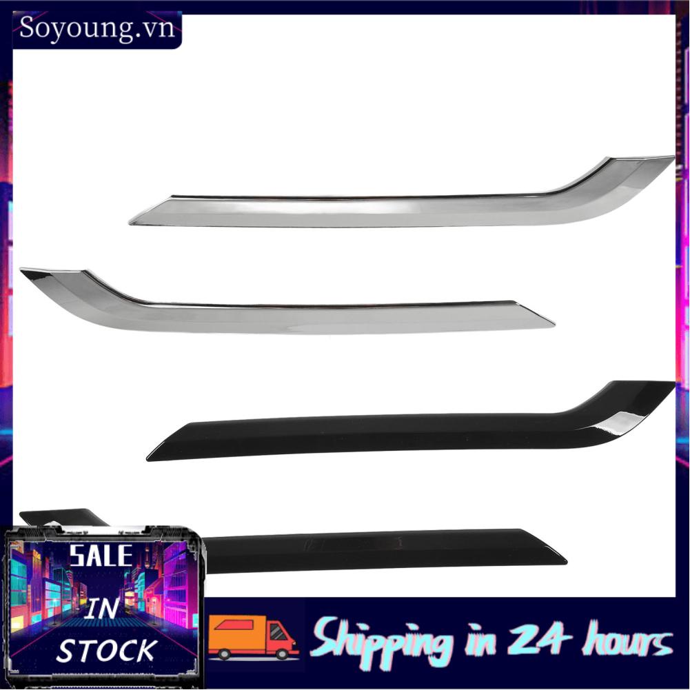 Soyoung Rear Fog Light Eyebrow Trim Cover  Decoration Lamp Stable and Firm Vogue Appearance for Model Y 2020-2023