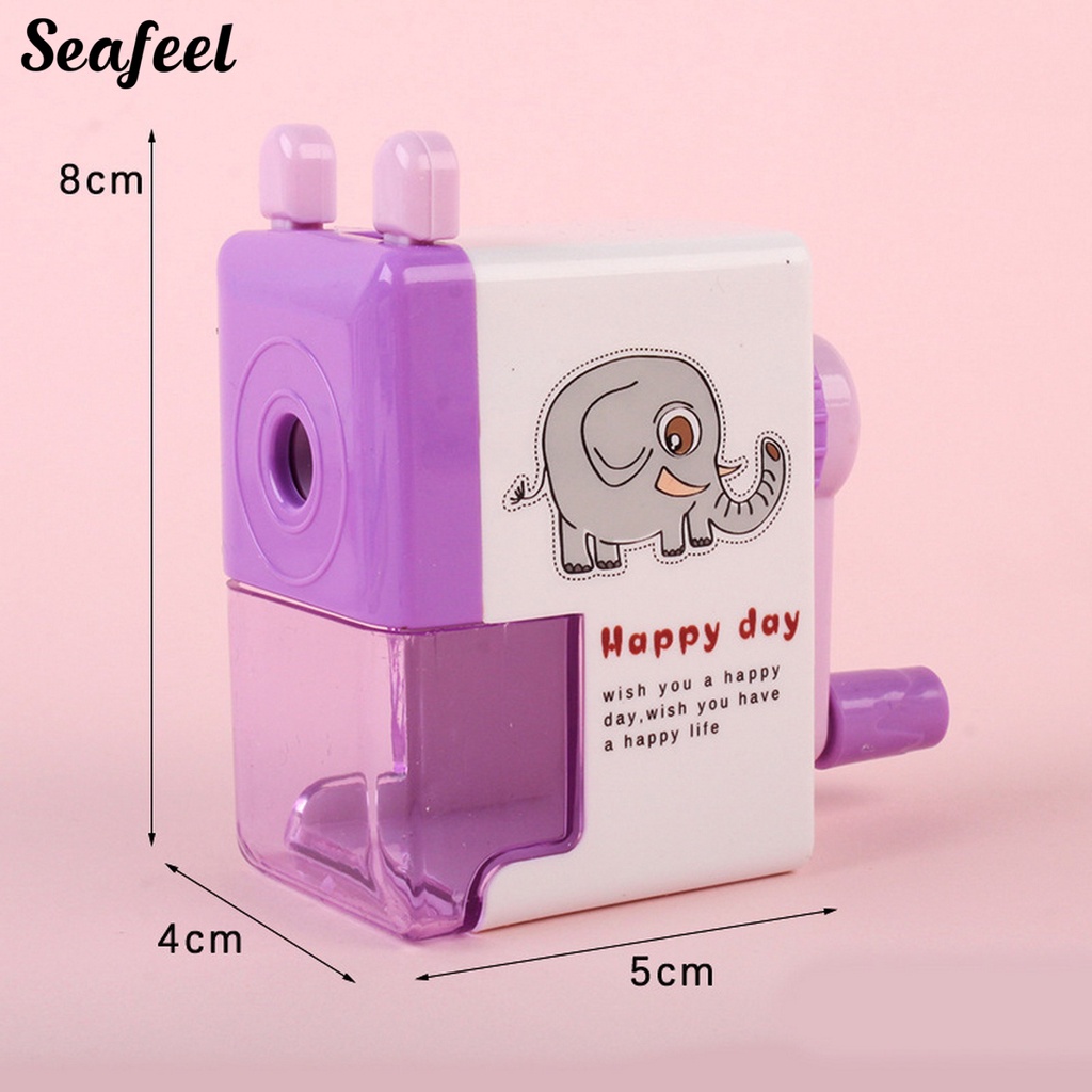 Hộp Đựng Bút Chì Xoay Chống Trượt Tiết Kiệm Sức Khỏe Họa Tiết Hoạt Hình Dễ Thương