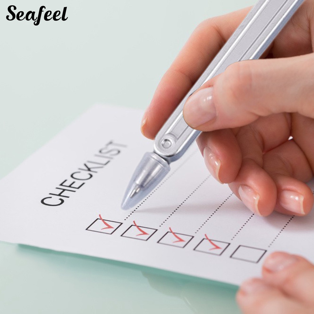 Set 10 Bút Bi Có Vỏ Bảo Vệ Nhanh Khô Tiện Dụng