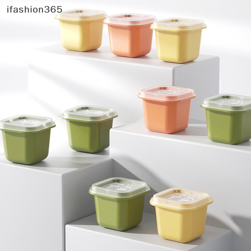 Khay Làm Đá Viên Bằng Silicon Kích Thước Lớn Có Nắp Đậy Tiện Dụng Cho Nhà Bếp ifashion365