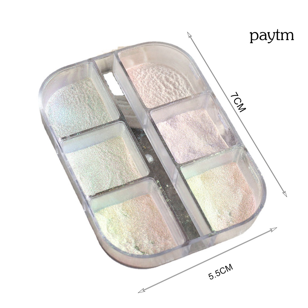 Bột Nhũ Kim Tuyến Trang Trí Móng Tay Lấp Lánh Trọng Lượng Nhẹ