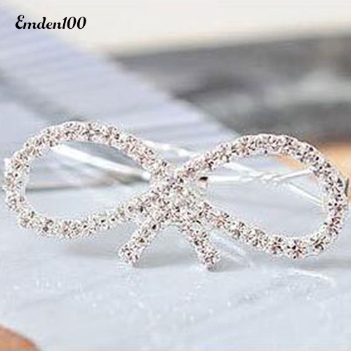 Kẹp Tóc Hình Bướm Đính Đá Thời Trang Cho Nữ