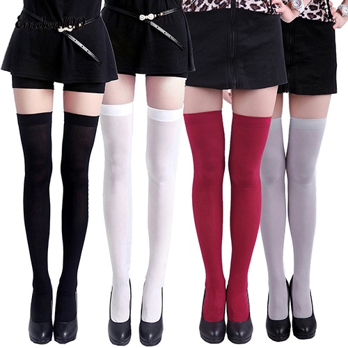 Vớ Nữ Cao Trên Gối Màu Sắc Thời Trang Gợi Cảm