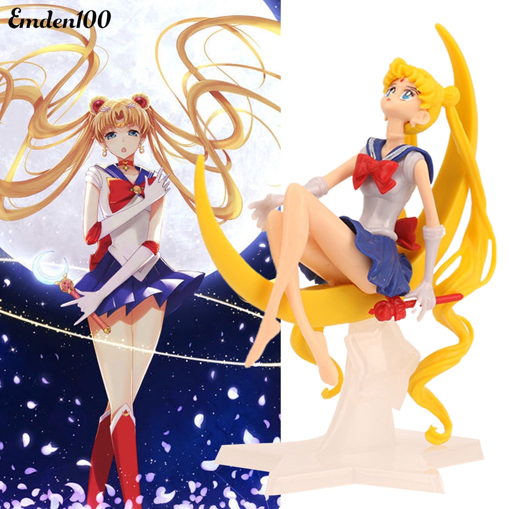 Mô Hình Thủy Thủ Mặt Trăng Dùng Trang Trí Bánh Kem