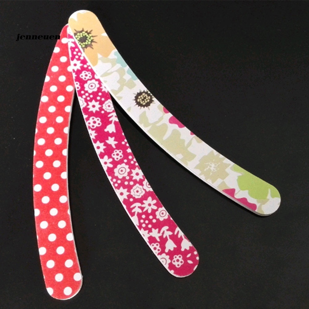 Bộ 5 Cây Dũa Móng Tay Dạng Khối Bằng Acrylic