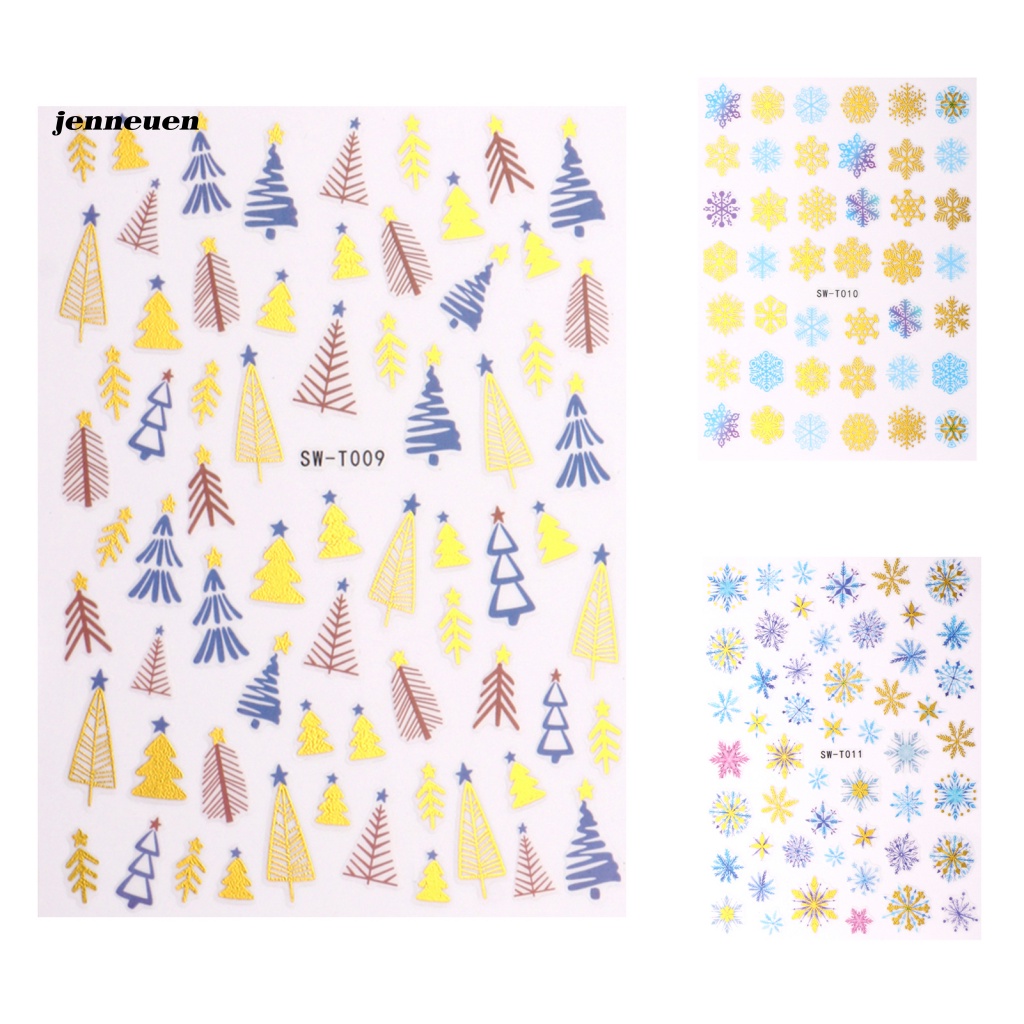 Miếng Dán Trang Trí Móng Tay Màu Sắc Tươi Sáng Không Mùi