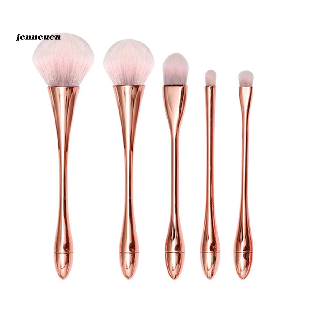 Set 5 Cọ Trang Điểm Làm Đẹp Thiết Kế Eo Cọ Mềm Mại Tiện Dụng