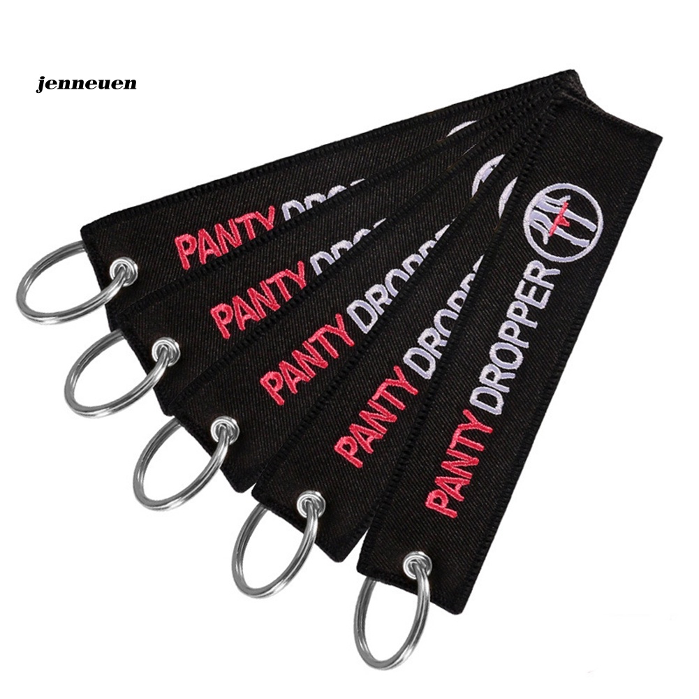 Móc Khóa Thêu Chữ Dùng Trang Trí Túi Xách / Xe Hơi