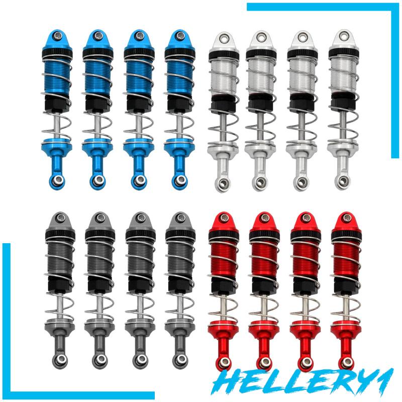 4 Phuộc Giảm Xóc Trước Và Sau Bằng Kim Loại Cho Xe Hơi Điều Khiển Từ Xa 1 / 12