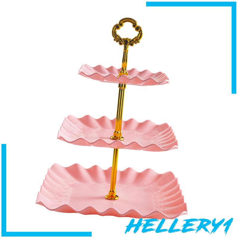 Giá Đỡ Bánh Cupcake 3 Tầng Trưng Bày Tráng Miệng Cho Tiệc Cưới Sinh Nhật