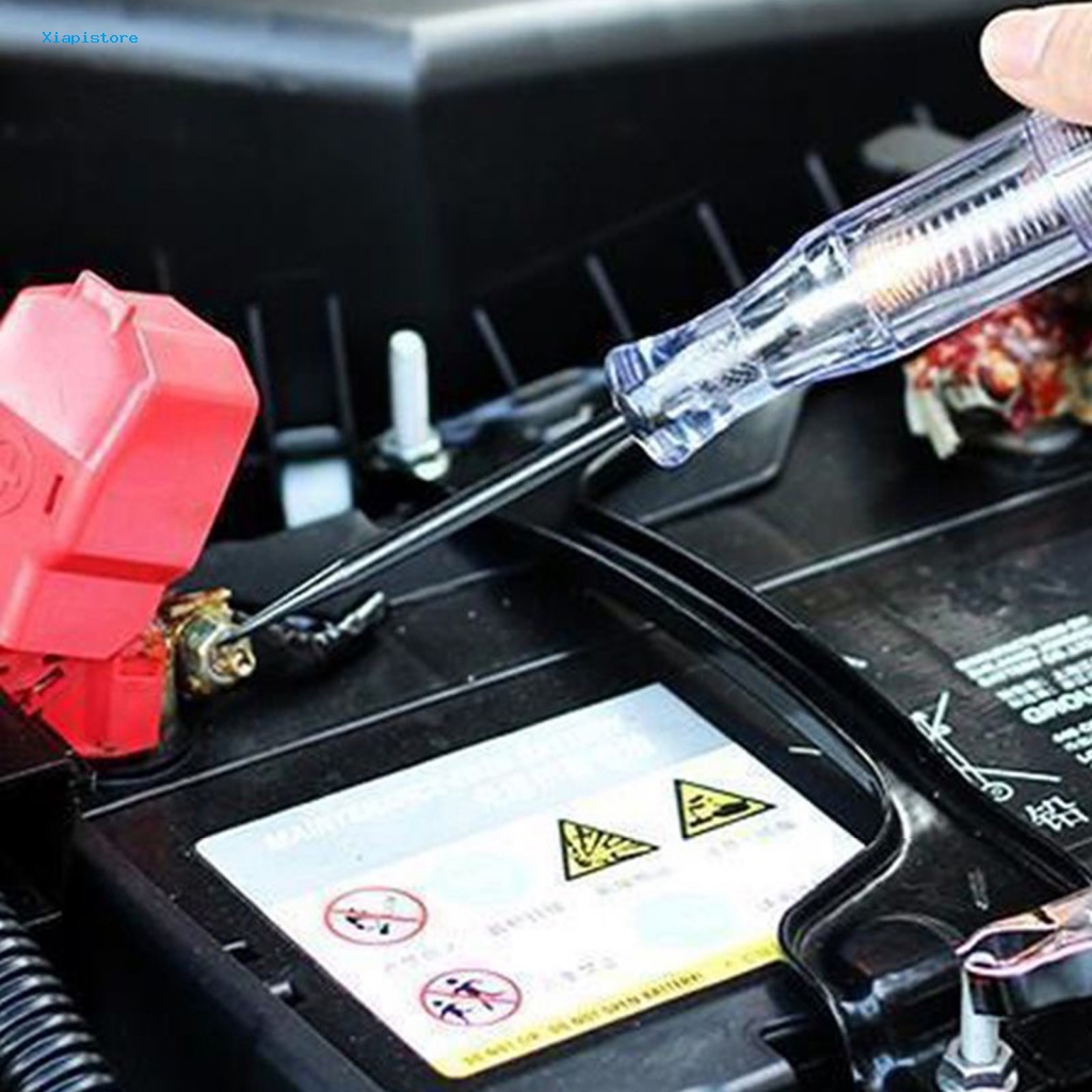 Bút Thử Điện Cầm Tay 6V-12V-24V Bằng Nhựa Cách Điện DC Chuyên Dụng Cho Xe Hơi