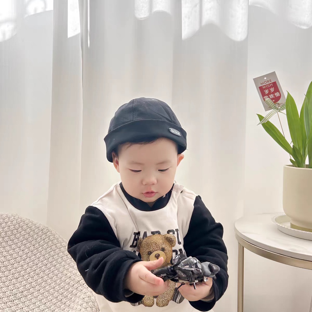 Mũ Lưỡi Trai Không Vành Thêu Chữ Believe Thời Trang Xuân Thu Cho Bé