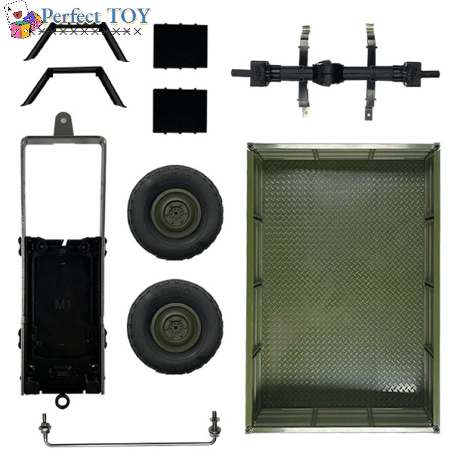 Thùng Xe Tải Quân Đội 4 Bánh Tự Ld / Rc P06