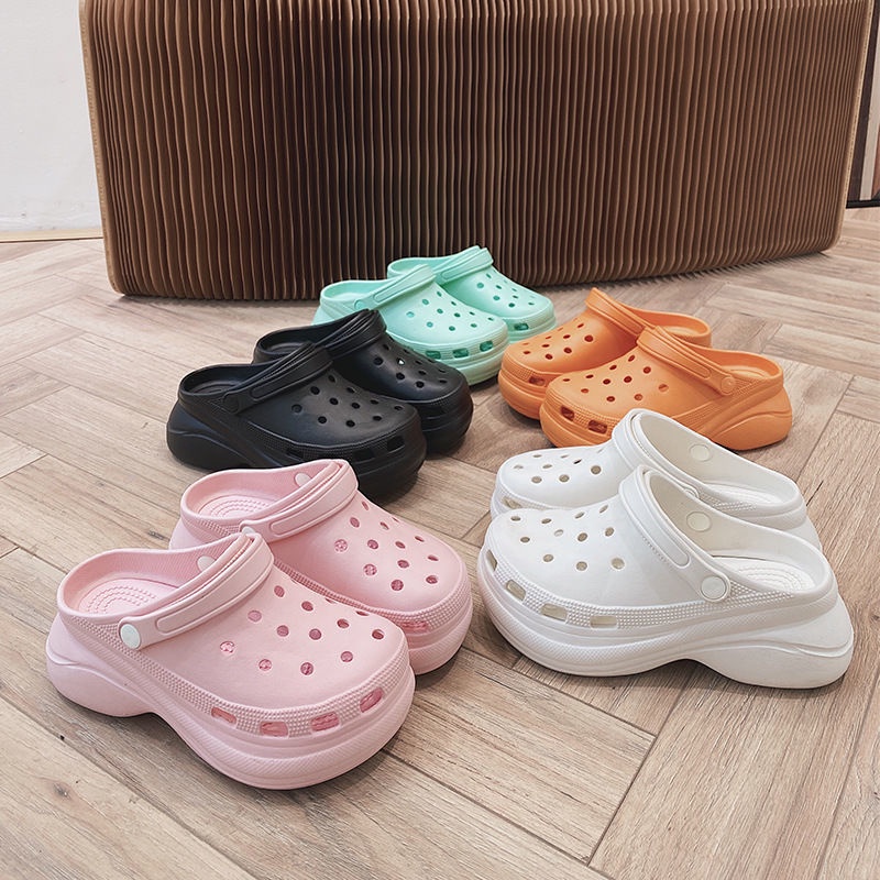 KUCLUT dép sandal nữdép quai hậu nữ dép cross dép xỏ ngón nữ dép bánh mì đế cao đi chơi 30Z23071927 Cái mới fashion Hàn Quốc Phong cách B21H0KQ 37Z230910