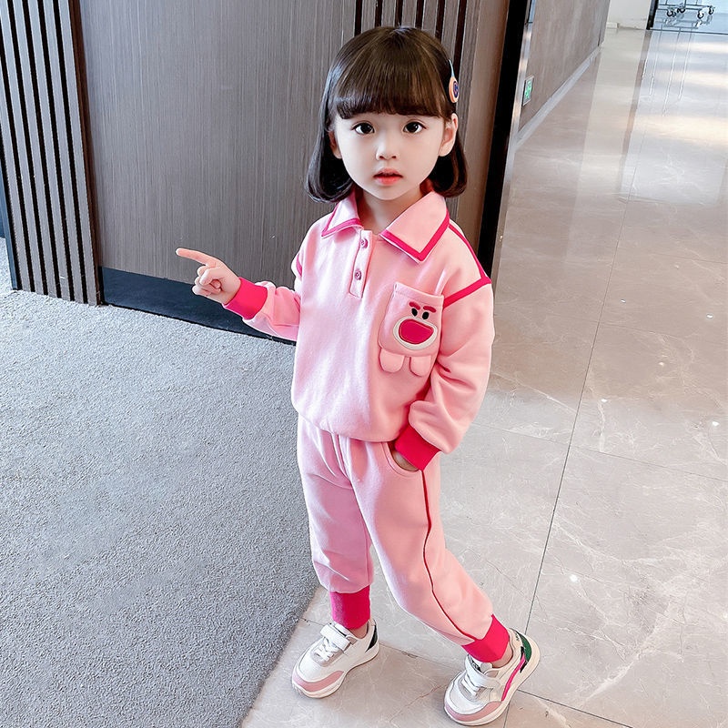 Bộ Áo Khoác cardigan Và Áo Khoác Siêu Dễ Thương Thời Trang Xuân Thu Cho Bé Gái