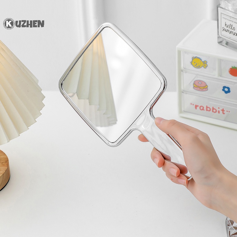 1 Gương Trang Điểm Cầm Tay Hình Vuông kuzhen