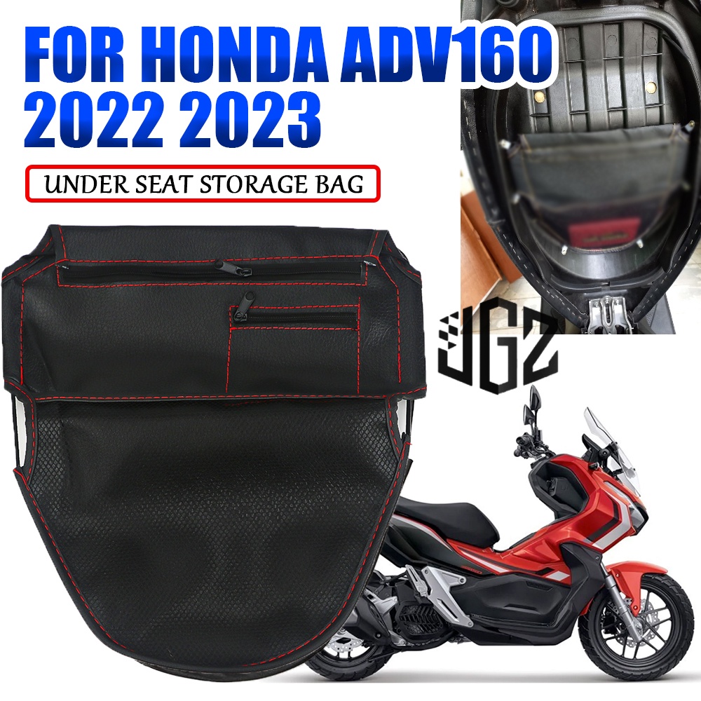 Túi Da PU Đựng Đồ Gắn Dưới Yên Xe Mô Tô HONDA ADV 150 ADV160 PCX 2022 2023