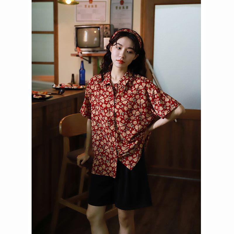 Áo Polo Chất Liệu Chiffon In Họa Tiết Độc Đáo Thời Trang Cho Nữ