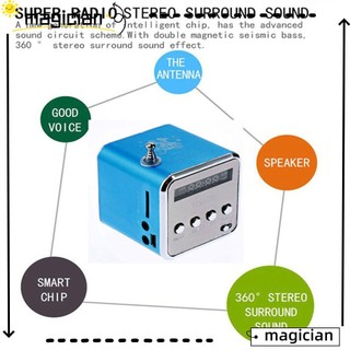 Loa bluetooth kiêm đài fm mp3 mini