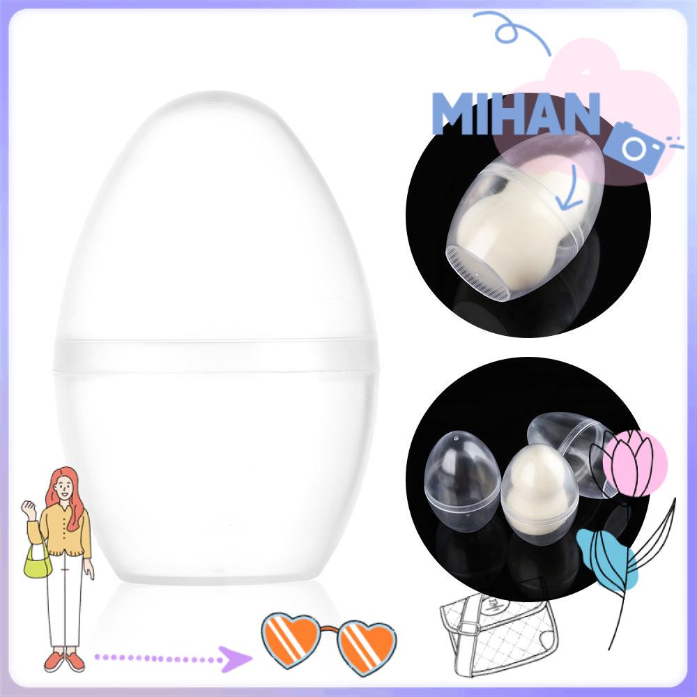 Bộ 1/2/5 Hộp Nhựa Đựng Bọt Xốp Trang Điểm Tiện Dụng