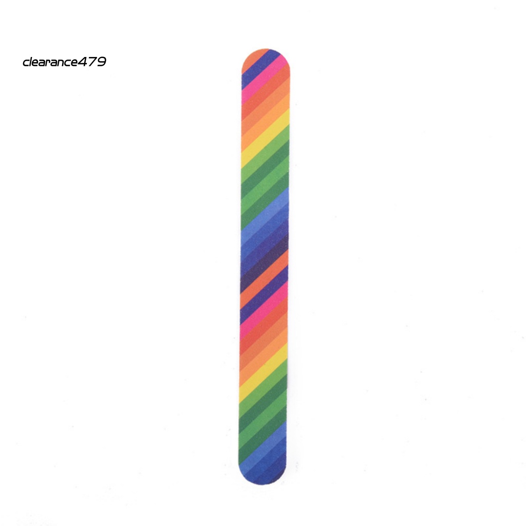 Dụng Cụ Mài Móng Mini Cầm Tay Màu Cầu Vồng Dễ Thương 479