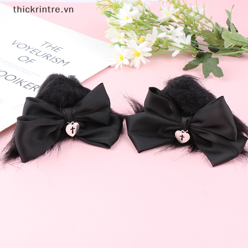 1 Kẹp Tóc Hình Tai Mèo Phong Cách Lolita Đáng Yêu