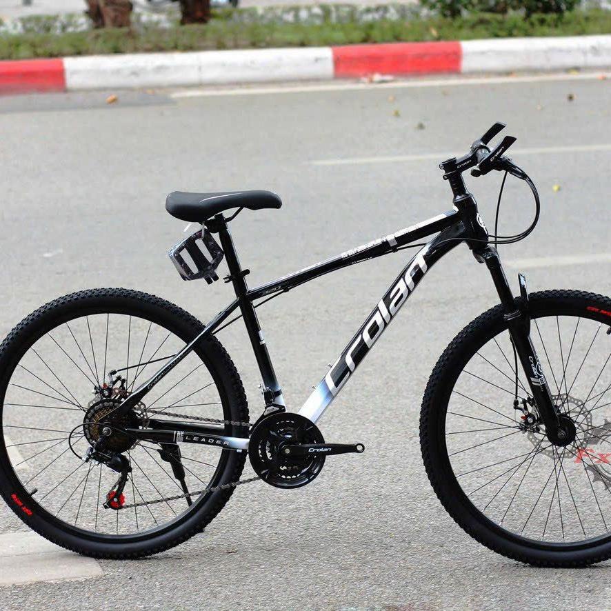 Xe đạp địa hình thể thao Crolan mã 320 không gác ba ga cỡ 24, 26